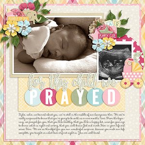 For This Child We Prayed