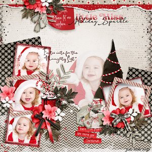 little miss holiday sparkle