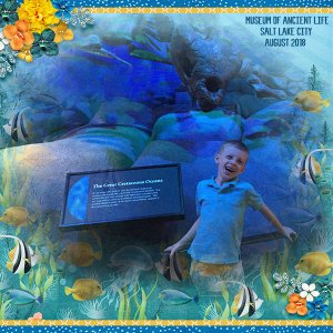 Allen with fish