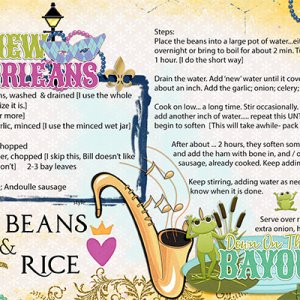 Red Beans + Rice