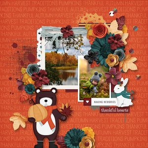 December 2020 Gingerscraps: Created with Rewards