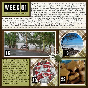 Project Life 2020 Week 51