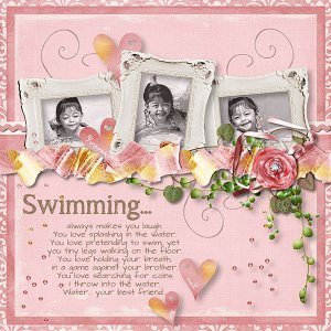 Swimming Girl