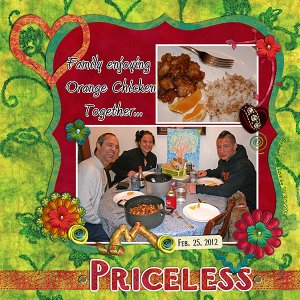 Priceless - page 2 (right-hand page)