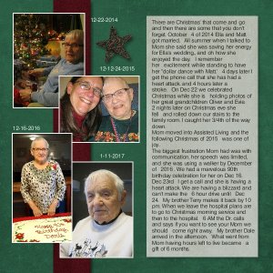 Christmases with Mom