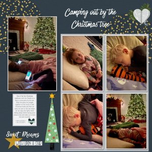 December 2020 Daily Download Challenge: Camping out by the Christmas Tree