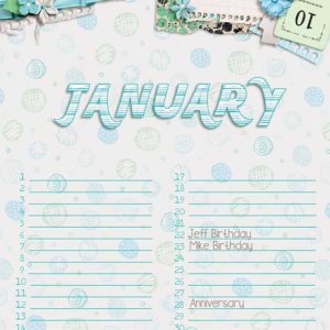 January