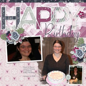 January 2021 Back It Up Challenge