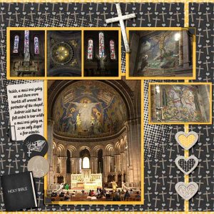 2018 Paris Sacre Coeur inside