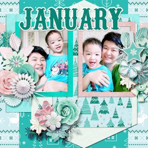 2021 Quickpage calendars - January