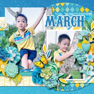 2021 Quickpage calendars - March