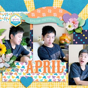 2021 Quickpage calendars - April