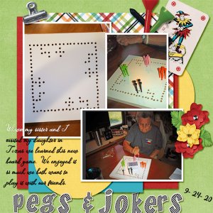 Peg + Jokers