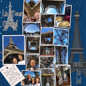 2018 Paris Eiffel Tower Going Up