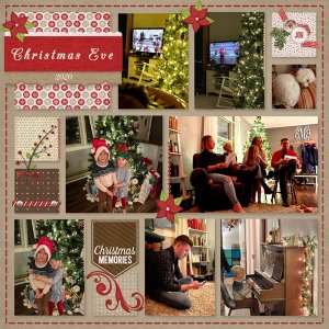 January 2021 My Favorite Things Challenge: Christmas Eve 2020 #1