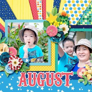 2021 Quickpage calendars - August alt
