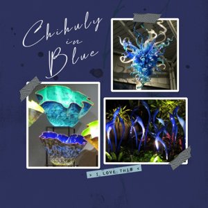 Chihuly in Blue