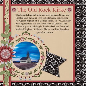 The Old Rock Kirke (Church)