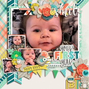 Happy baby