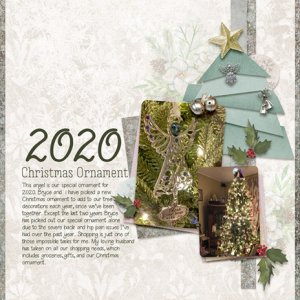 2021-01-1 Template Challenge - 2020 Christmas Ornament