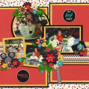 Mousin Around 1 #1 Template- Miss Fish +  Magical Kingdom-Miss Fish &am