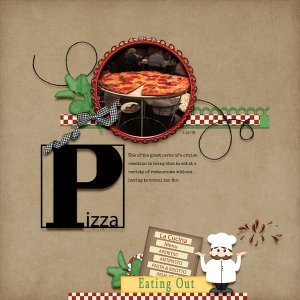 P is for Pizza