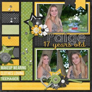 Paige at 17