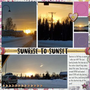sunrise to sunset