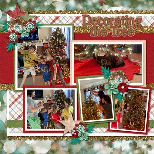 Decorating the tree