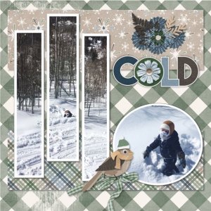 It is COLD outside