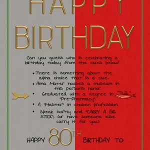 Happy Birthday
