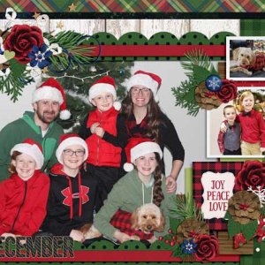 Dec Calendar Topper