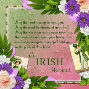 An Irish belssing!