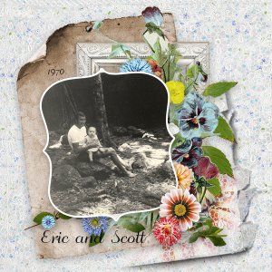 Eric and Scott 1970