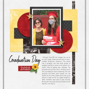 Jan 2021 Template2 Challenge - Calebs Graduation Day
