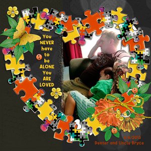 Luv U 2 Pieces Templates