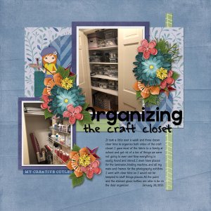 Organizing the Craft Closet