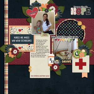 sick children and their wonderful nurse