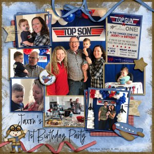 Jaxon's 1st Birthday Party - Top Son - 1.30.21
