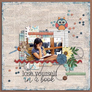 lose yourself in a book