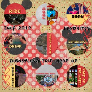 Disney Trip Closing Page