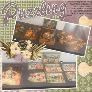 Puzzling | Font Challenge