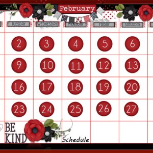 Digital Planner Calendar