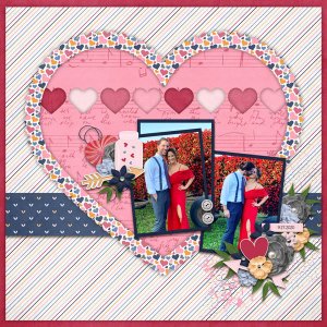 Heart Day Template #1 - Miss Fish ; Heart Day kit - Luv Ewe