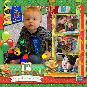 Parker's 1st Birthday