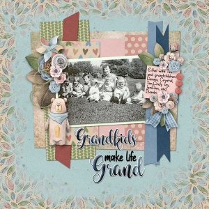 Ethel and Grandkids