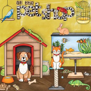 At the pet shop