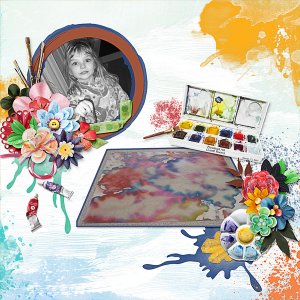 Preschool Watercolor Painting