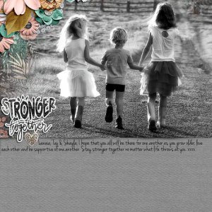 STRONGER TOGETHER