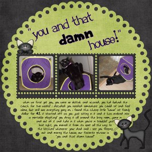 you and that DAMN house!
